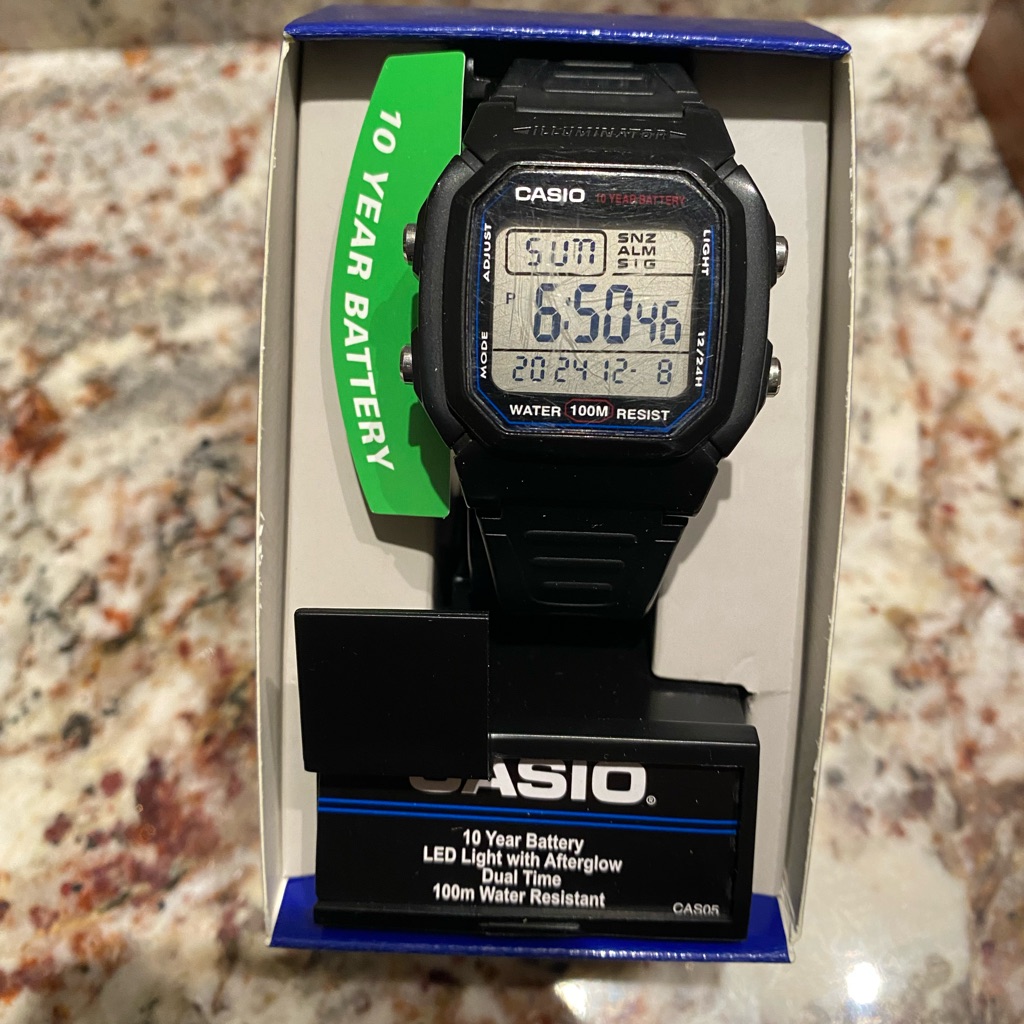 Brand New In Box Casio Digital Watch Brand New In Box Casio Digital Watch